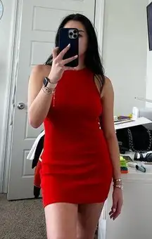 Princess Polly Classic Tank Red Dress