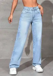 Petite Straight Leg Jeans