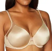 Playtex New  Love My Curves Incredibly Smooth Concealing Petal Underwire Bra 42C