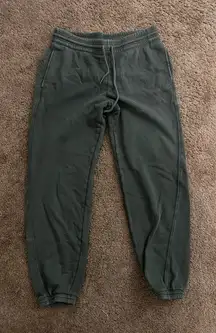 Aerie army green sweat pants size small!