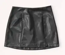 Abercrombie Leather Skirt