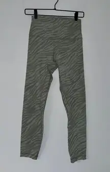 Lululemon Align Pant 25” 6 Le Tigre Camo Green Fern Multi