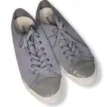 SeaVees Army Issue Low gray leather lace shoes