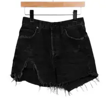 High Waisted Jean Shorts