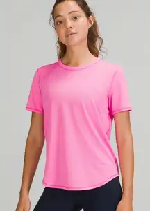Lululemon Athletica Bright Pink Short Sleeve Tee