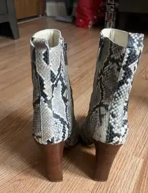 Bleecker & Bond Snakeskin Boots