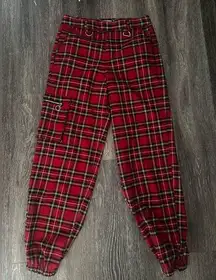 Plaid joggers