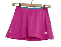 Adidas Size Small Skirt Skort Tennis Athletic Pink Blue