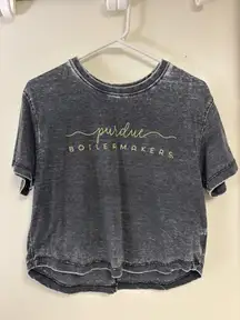 Pressbox Purdue Crop Top