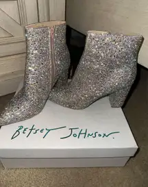 Rhinestone Betsey Johnson Heels