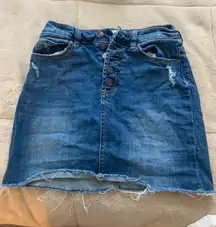 Jean Skirt