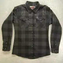 Dixxon Flannel Murked Out‎ Heritage Women's Large Long Sleeve Flannel