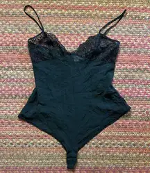 VTG VICTORIAS SECRET 100% SILK SEXY LOUNGE ROMPER LINGERIE