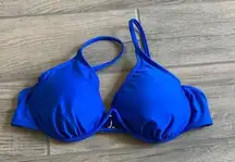 Xhilaration  blue bikini top