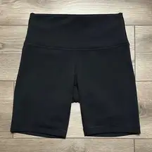 Lululemon Wunder Train High Rise 8" Black Training Shorts Size 8