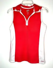 Izod Perform Basix Cool FX Women's SMALL/PETITE Golf Shirt Sleeveless Stretch