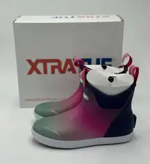 XTRATUF Women's Ankle Deck Boot Purple Aurora New In Box Size 5