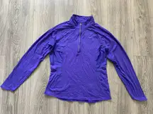 Women’s Running Quarter zip Jacket Sweatshirt Size Medium