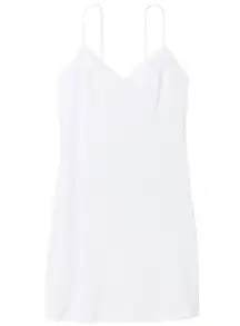 NWT SOLD OUT- VICTORIA'S SECRET Lace-Trim Pointelle Short Slip, SMALL