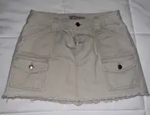 Vintage Cargo Mini Skirt 