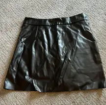 Leather Skirt