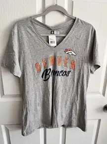 NFL Denver Broncos Football Womens Nike  Team Apparel Athletic Cut Tee Size L NWT