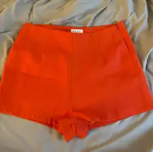 orange shorts