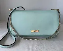 Kate Spade Light Blue Women’s Laurel Way Greer Chain Crossbody/Shoulder Bag