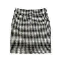 Banana Republic  black & white houndstooth pencil skirt size 10