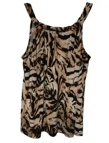 Premise Studio Sleeveless Blouse Size Large