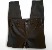 Buffalo David Bittner Hanna High Rise Stretch Skinny Jeans Black 10