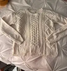 Kohls White / Cream Sweater