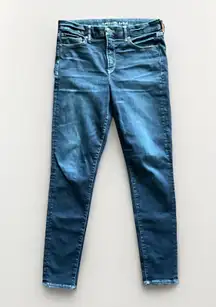 American Eagle 14L Super Hi-Rise Stretch Luxe Jeggings Denim Jeans