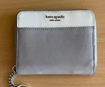 Kate Spade Pebbled Leather Wallet with Keychain