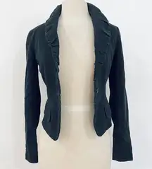A|X Armani Exchange cotton cropped blazer
