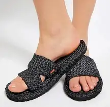 Free people Blue Laguna Slide Sandals