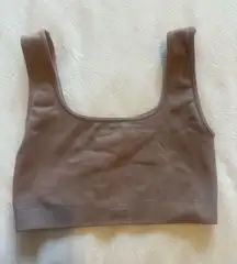 Set Active Ribbed Sports Bra