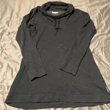 Columbia Charcoal Cowl Neck Sweater
