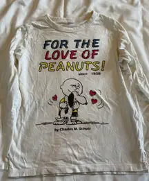 Peanuts Graphic Long Sleeve Shirt