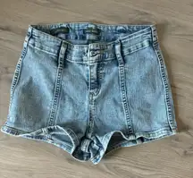 High Waisted Jean Shorts