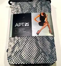 Apt.9 Fashion Tights Fishnet Women’s Large 5’6-6’0 165-190 lbs. Patterned