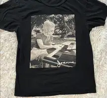LADY GAGA Joanne PIANO OFFICIAL MERCH BAND CONCERT MUSIC T-SHIRT Medium