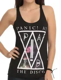 Hot Topic Panic! At The Disco Galaxy Tank Top Size XS