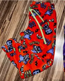 Disney‎ Halloween Hocus Pocus Stitch Women's Pajama Pants Size S 4 6 Soft 2 Pair