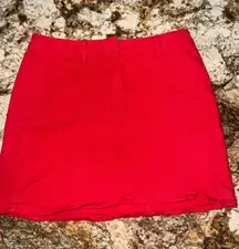 Red  Skirt