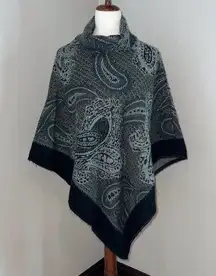 Big Buddha Cozy  Paisley Poncho!