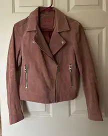 Pink Suede Jacket