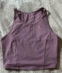 Purple workout top