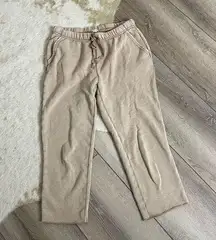 Aerie  tan jogger sweatpants