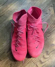 Pink Nike Phantom Soccer Cleats